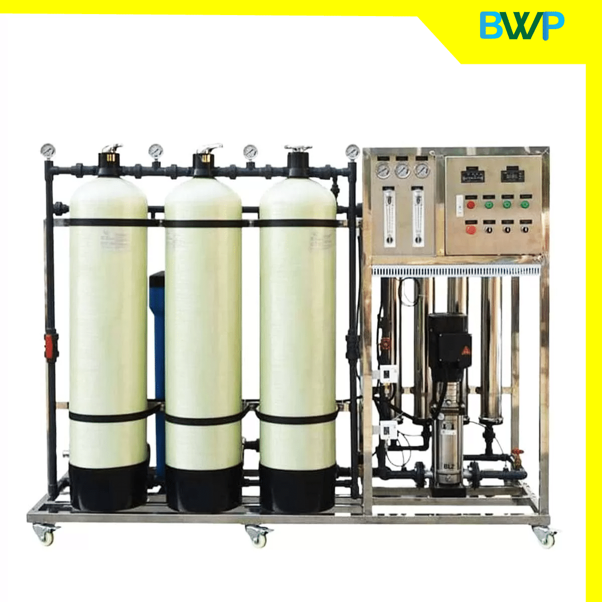 2000 GPD Reverse Osmosis Water Treatment Plant BD Water Purifier